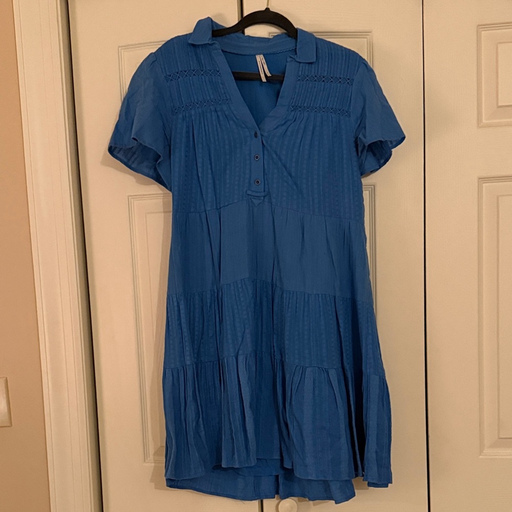 Anthropologie Collared Mini Dress